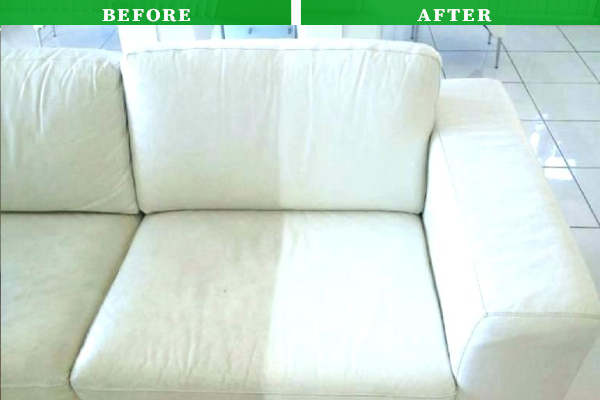 Before & After Upholstery Cleaning Service in Notting Hill